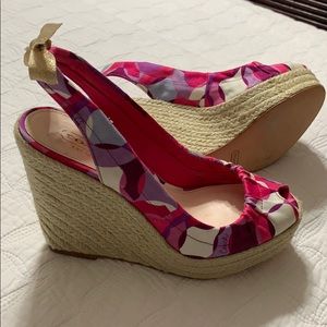 Coach Wedge Platform Shoes